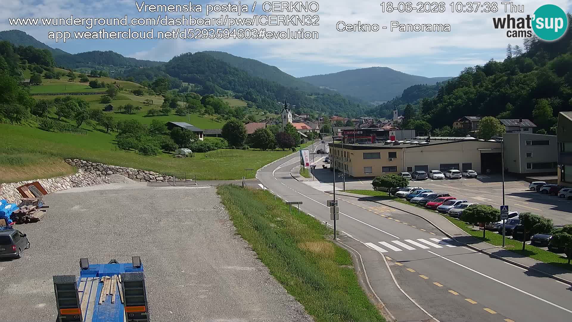 Cerkno vhod v mesto