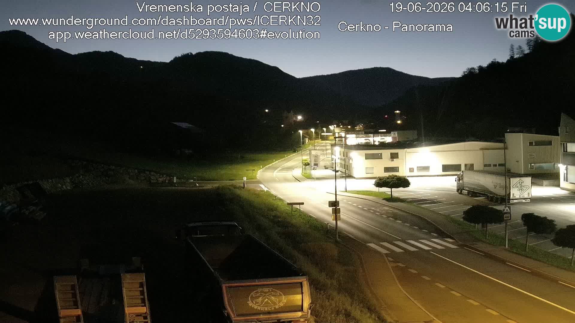Cerkno Stadteingang Live-Webcam