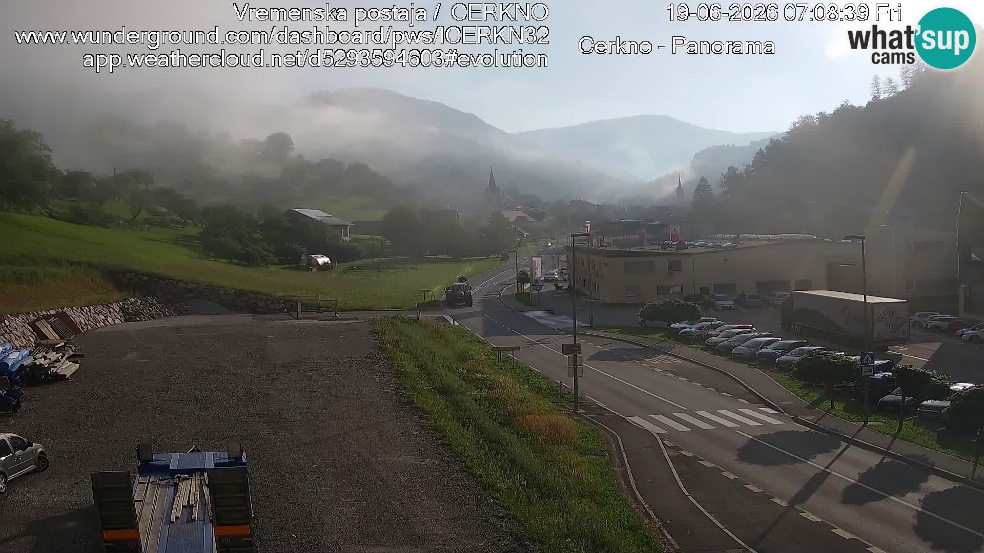 Webcam Ingresso Città di Cerkno