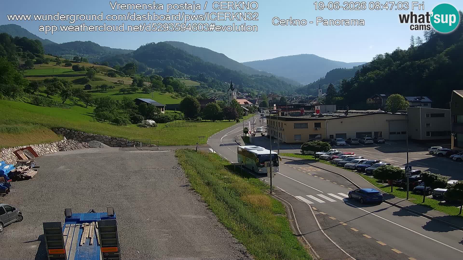 Webcam Ingresso Città di Cerkno