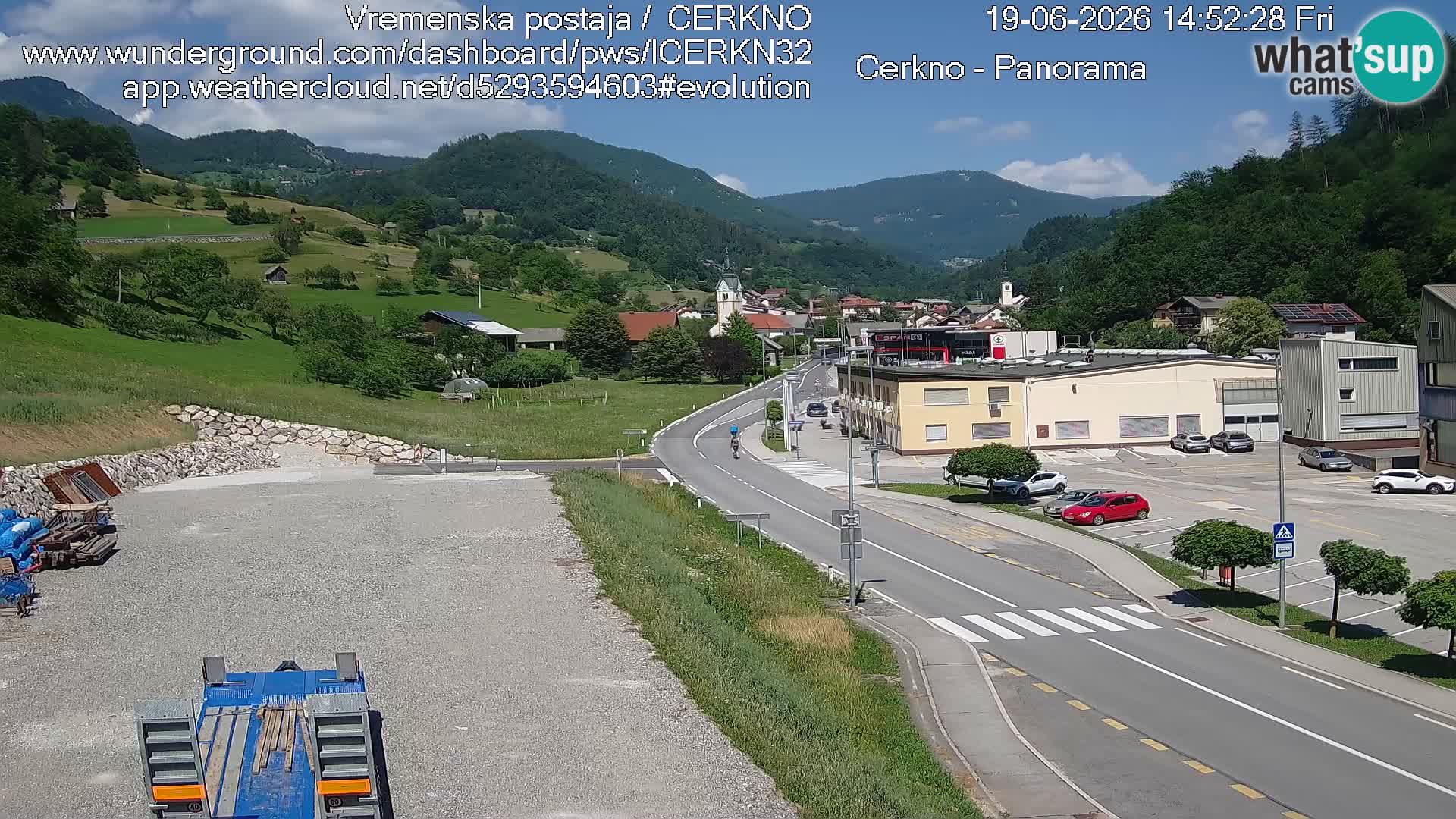 Cerkno vhod v mesto