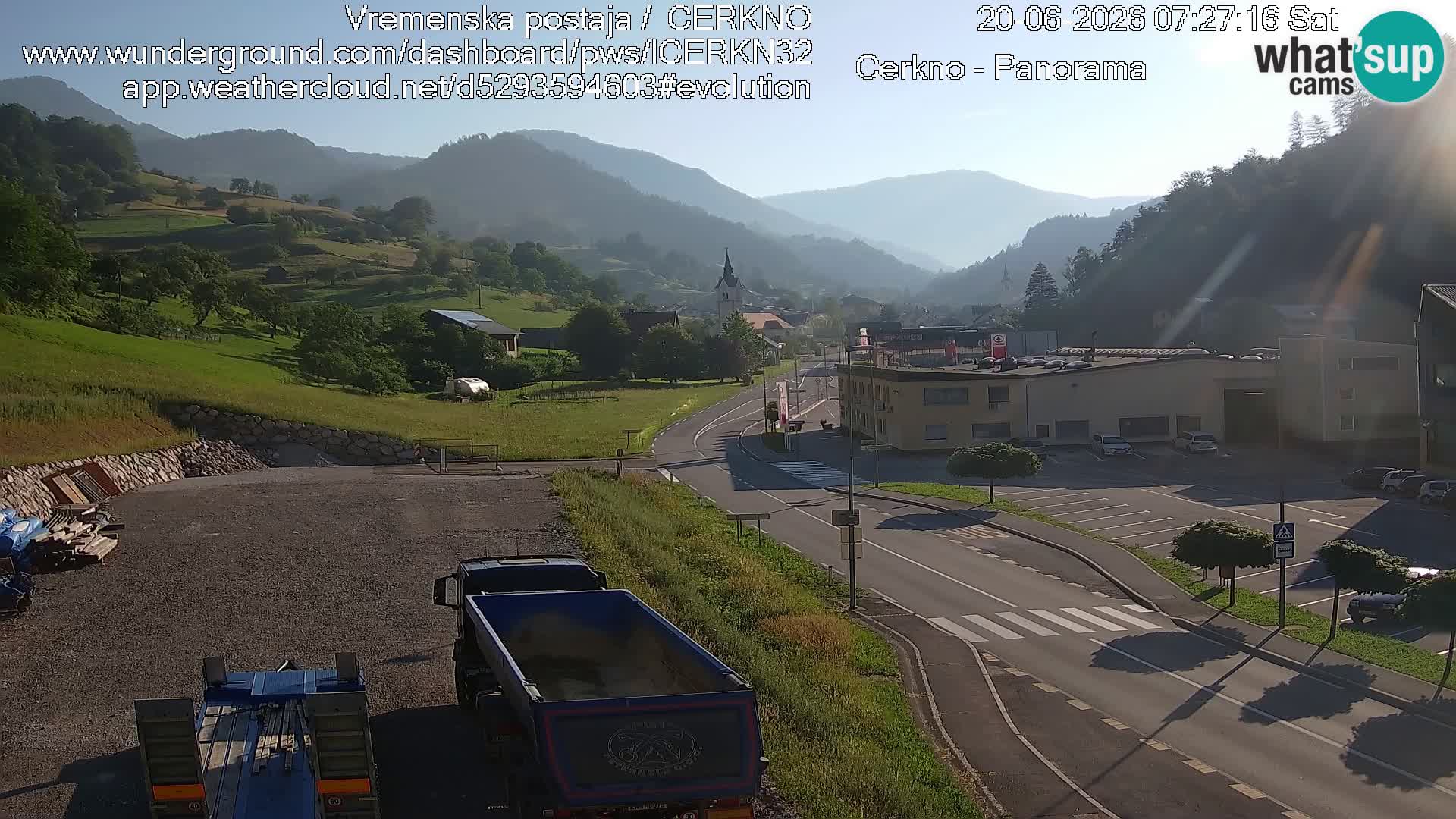 Webcam Ingresso Città di Cerkno