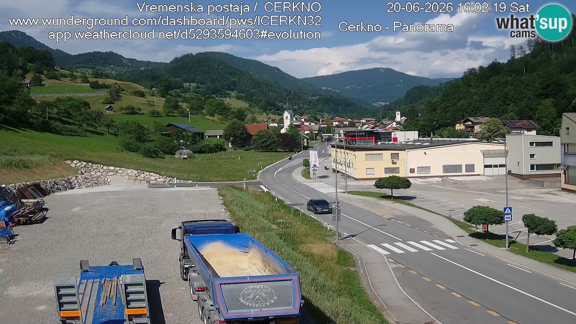 Cerkno vhod v mesto