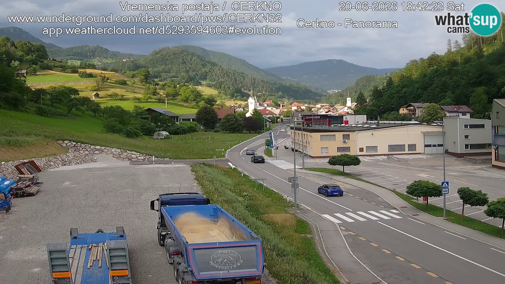 Webcam Ingresso Città di Cerkno