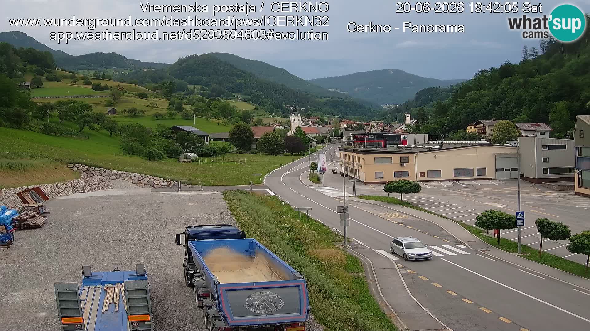 Webcam Ingresso Città di Cerkno
