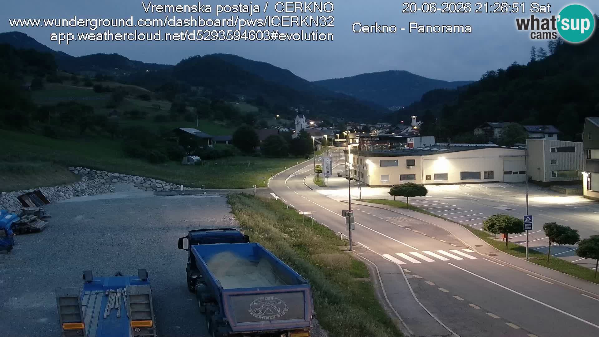 Cerkno Stadteingang Live-Webcam