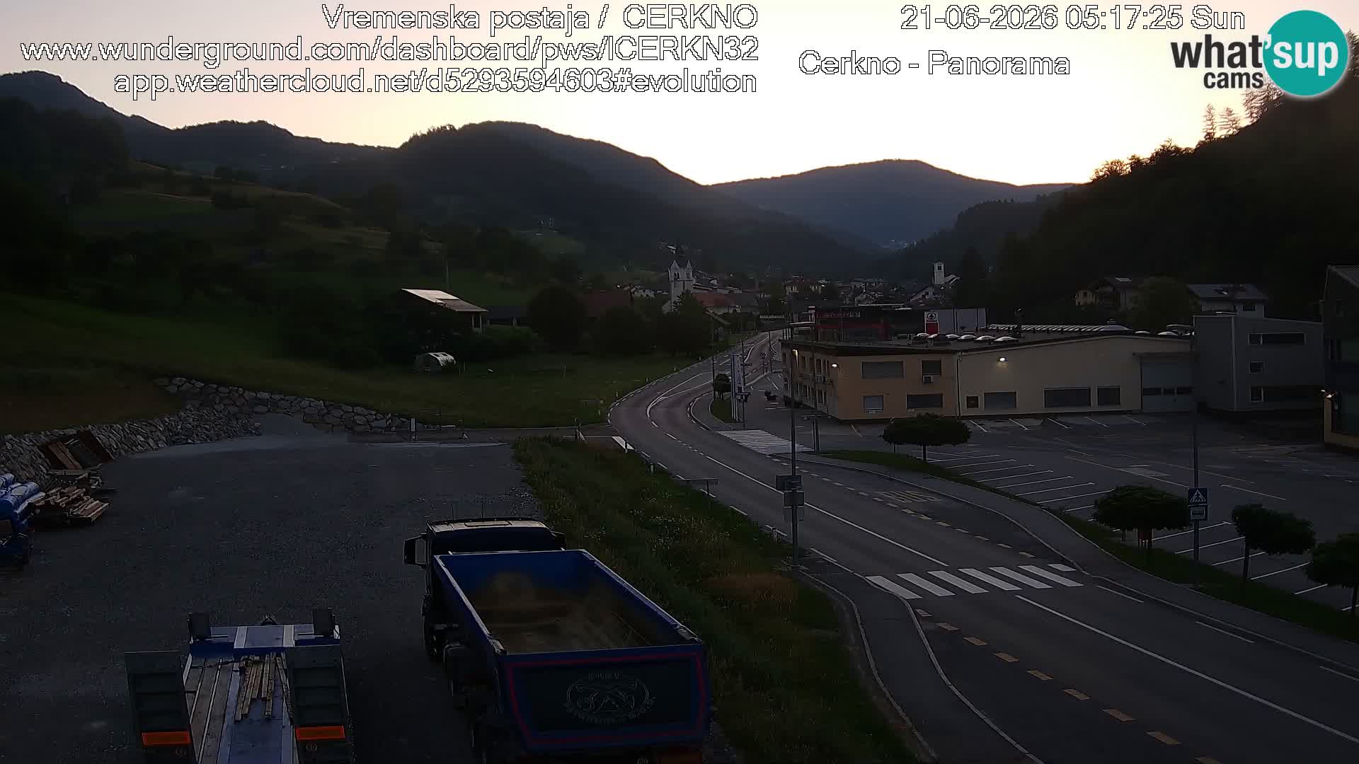 Webcam Ingresso Città di Cerkno