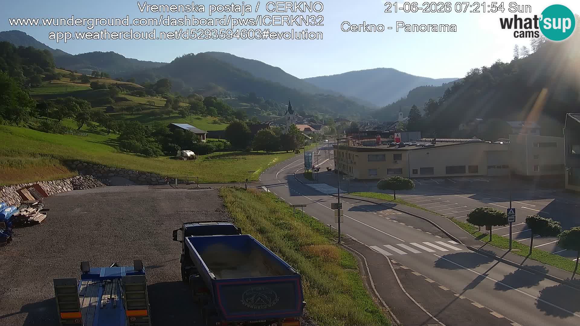 Webcam Ingresso Città di Cerkno