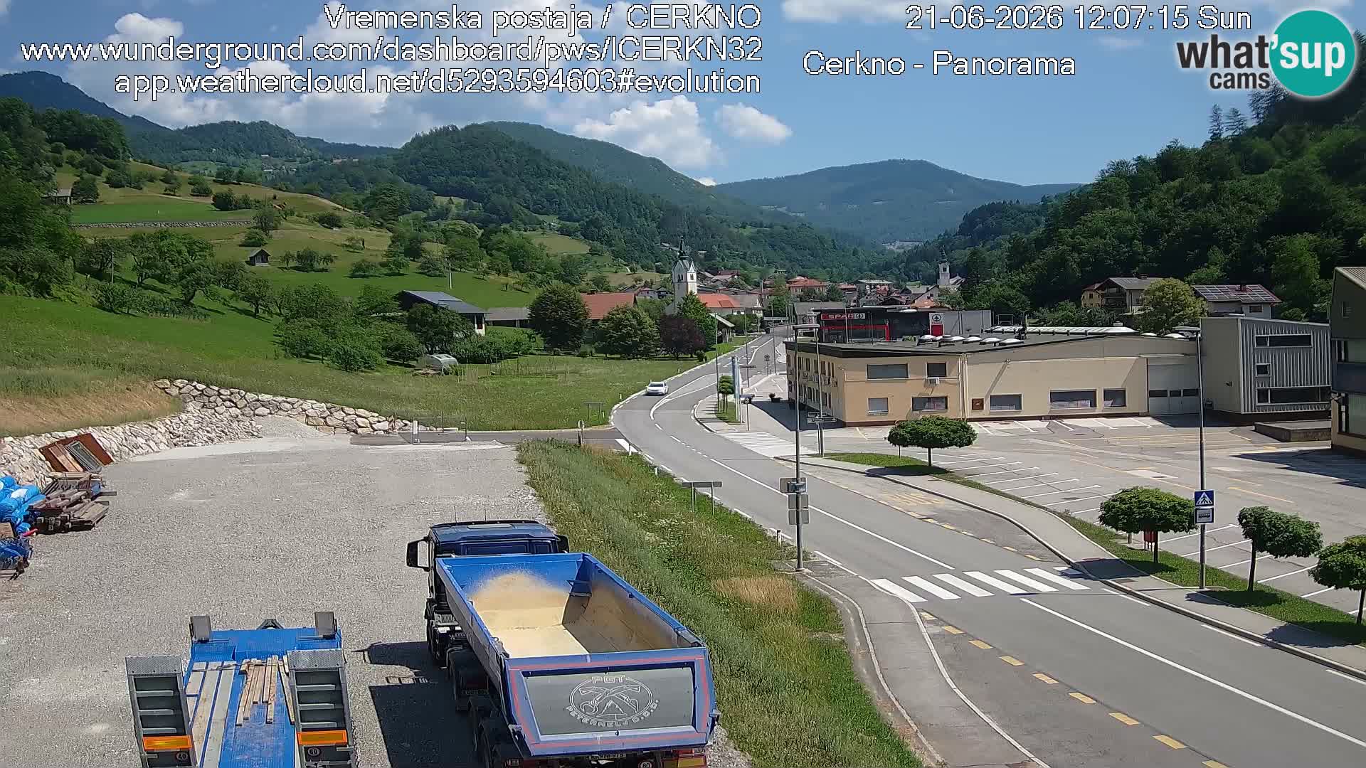 Cerkno vhod v mesto