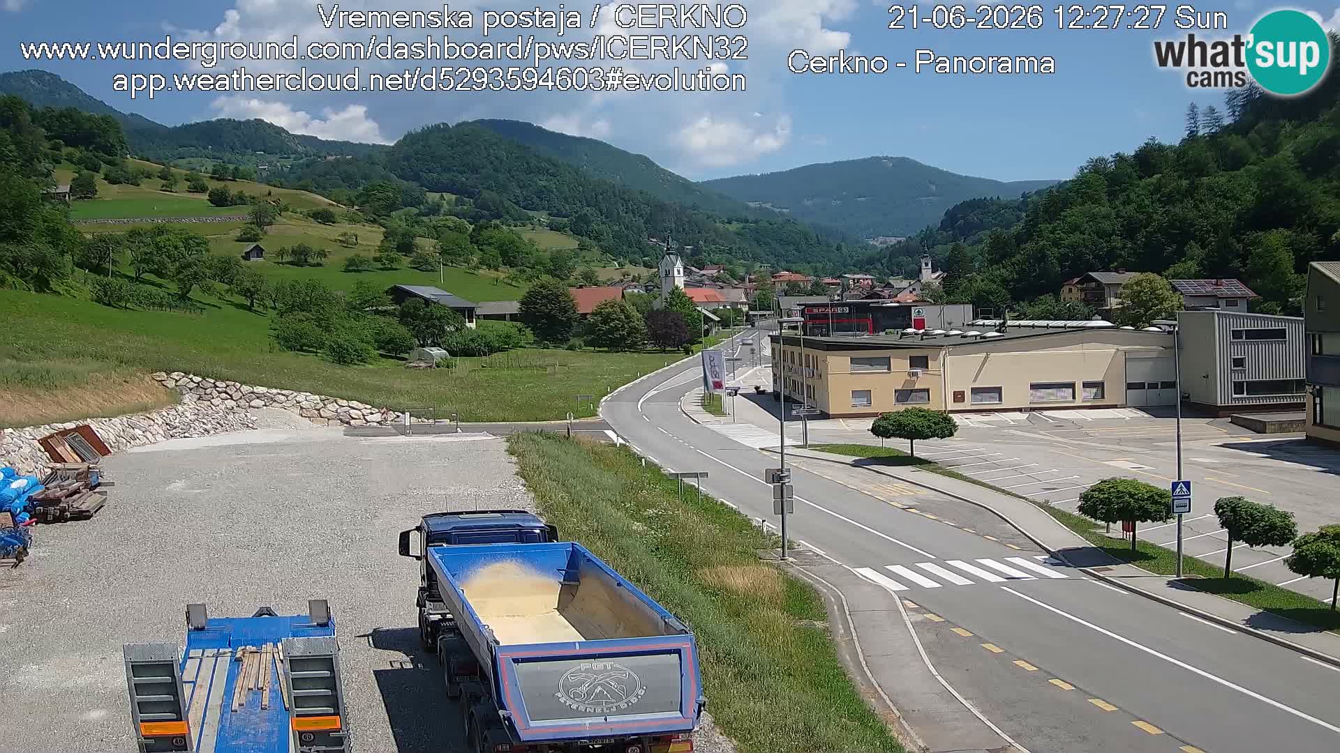 Cerkno vhod v mesto
