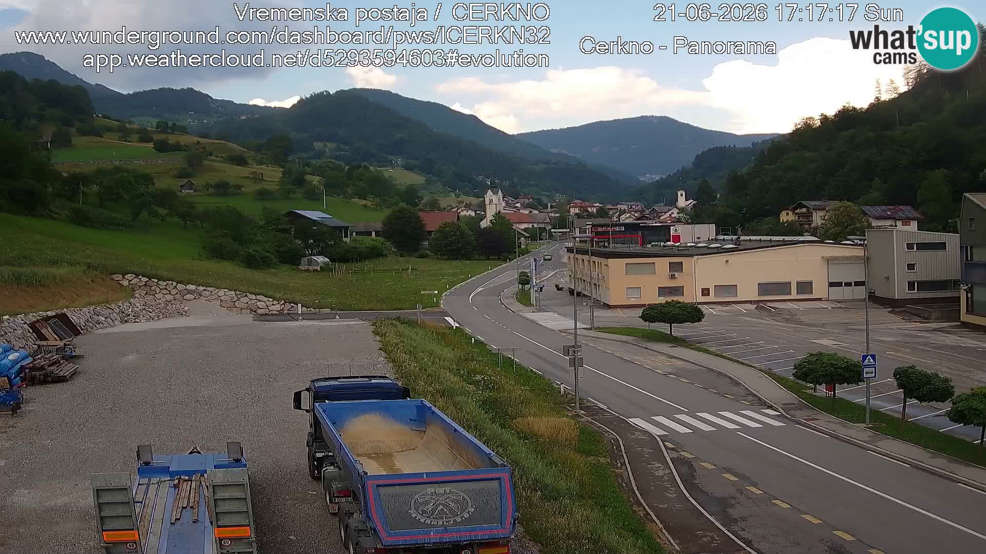 Cerkno vhod v mesto