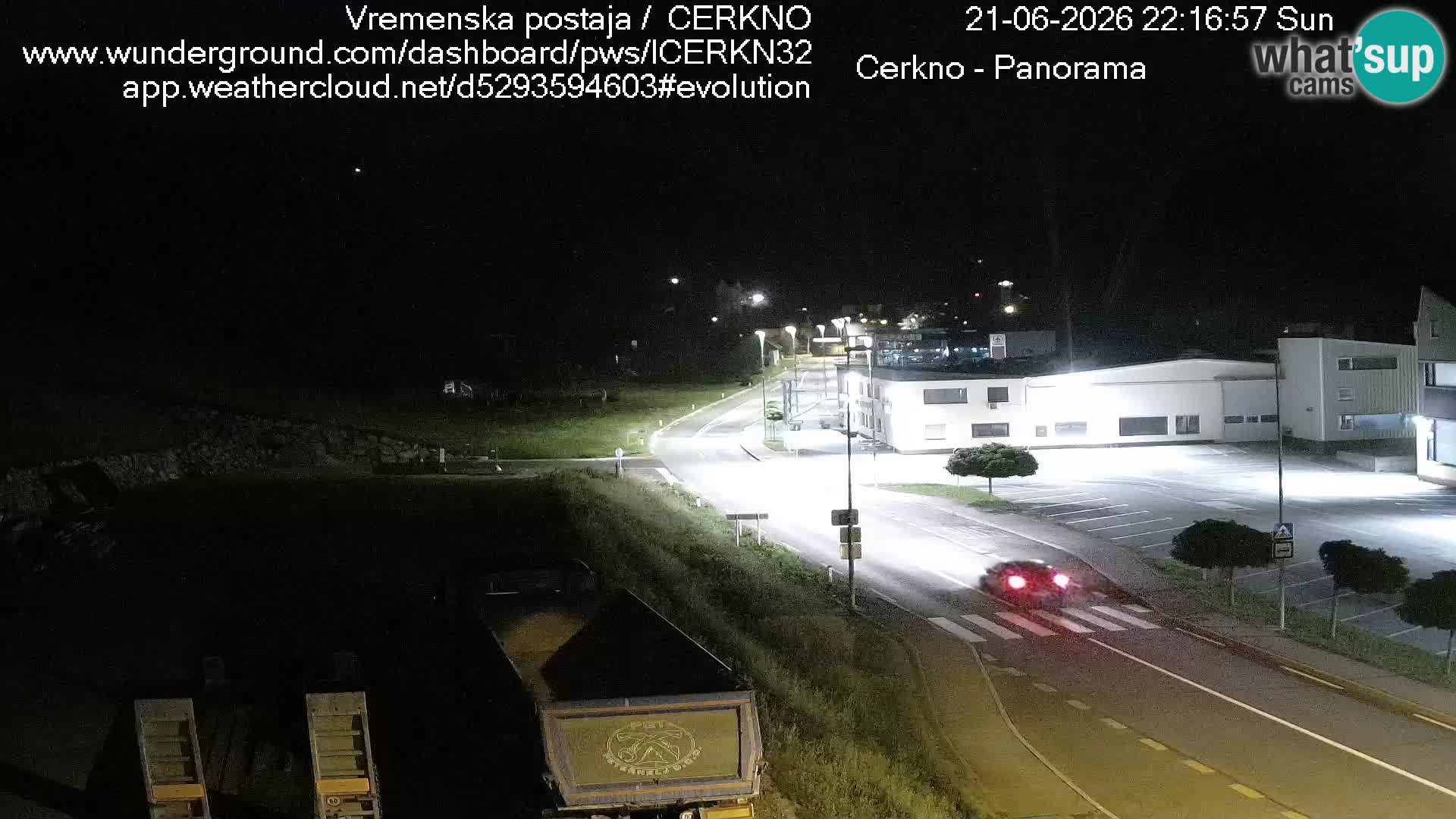 Cerkno ulaz u grad – Kamera uživo