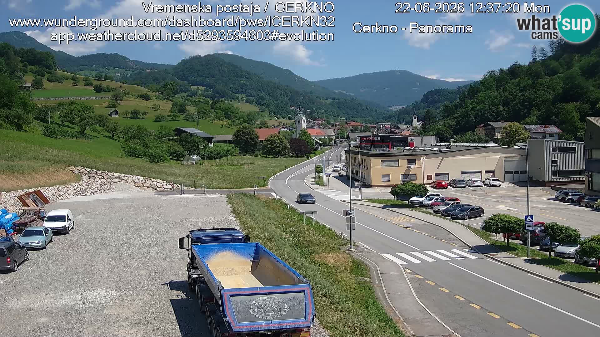 Cerkno vhod v mesto