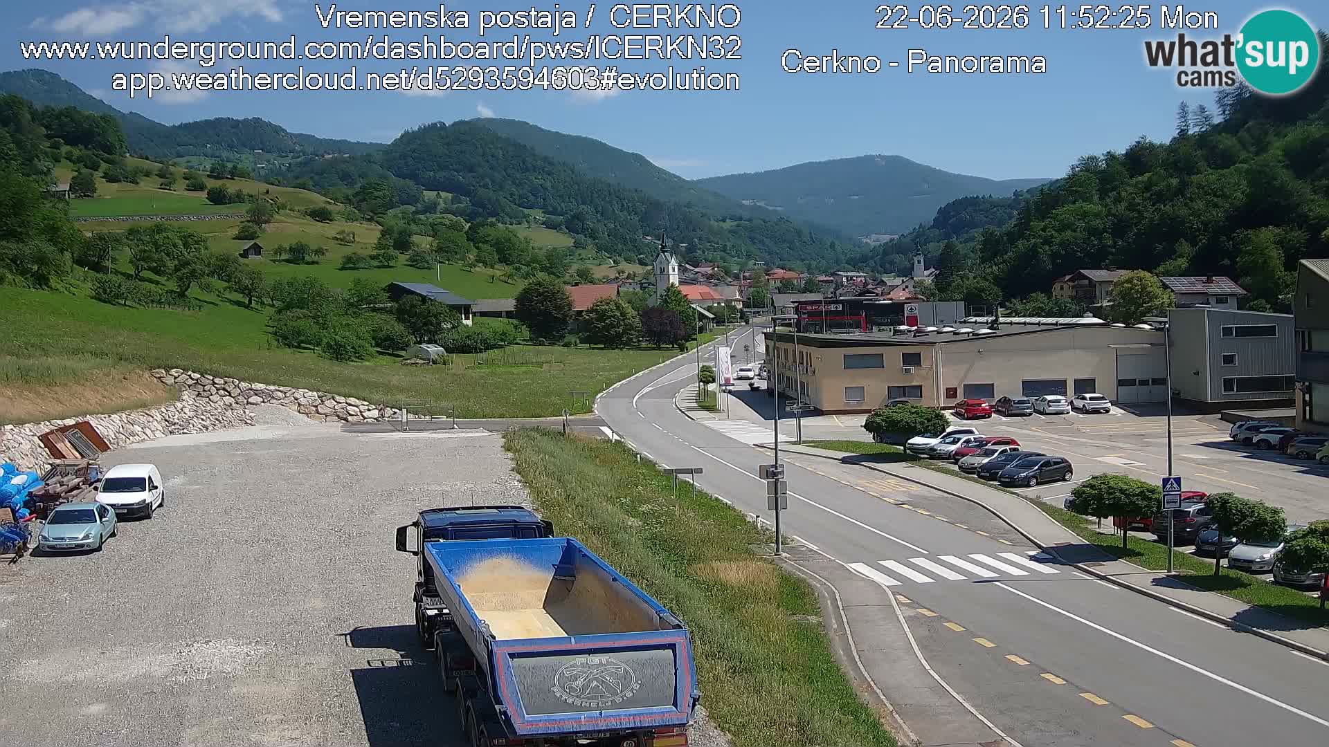 Cerkno vhod v mesto