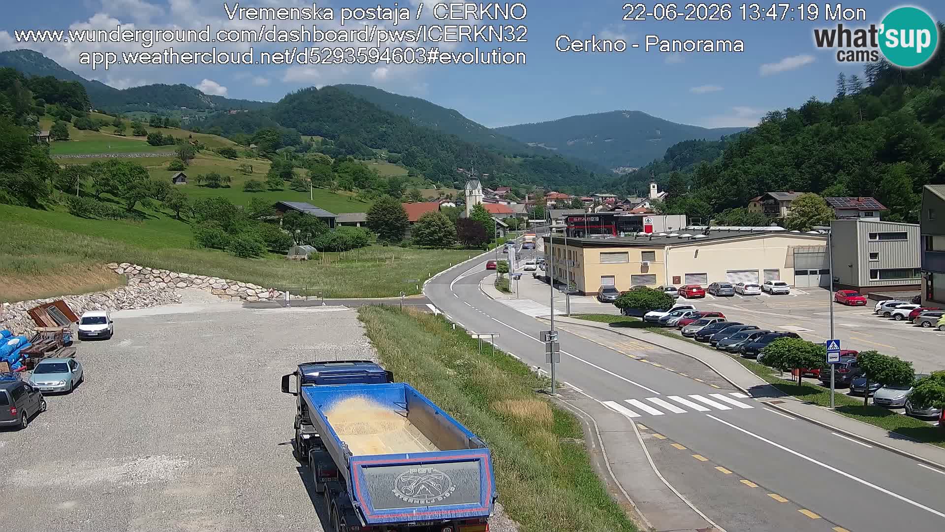 Cerkno vhod v mesto