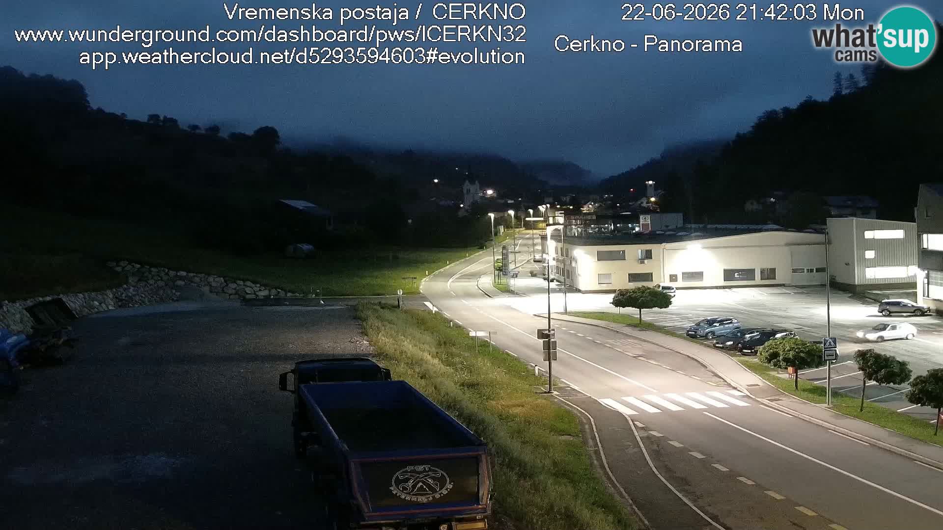 Cerkno Stadteingang Live-Webcam