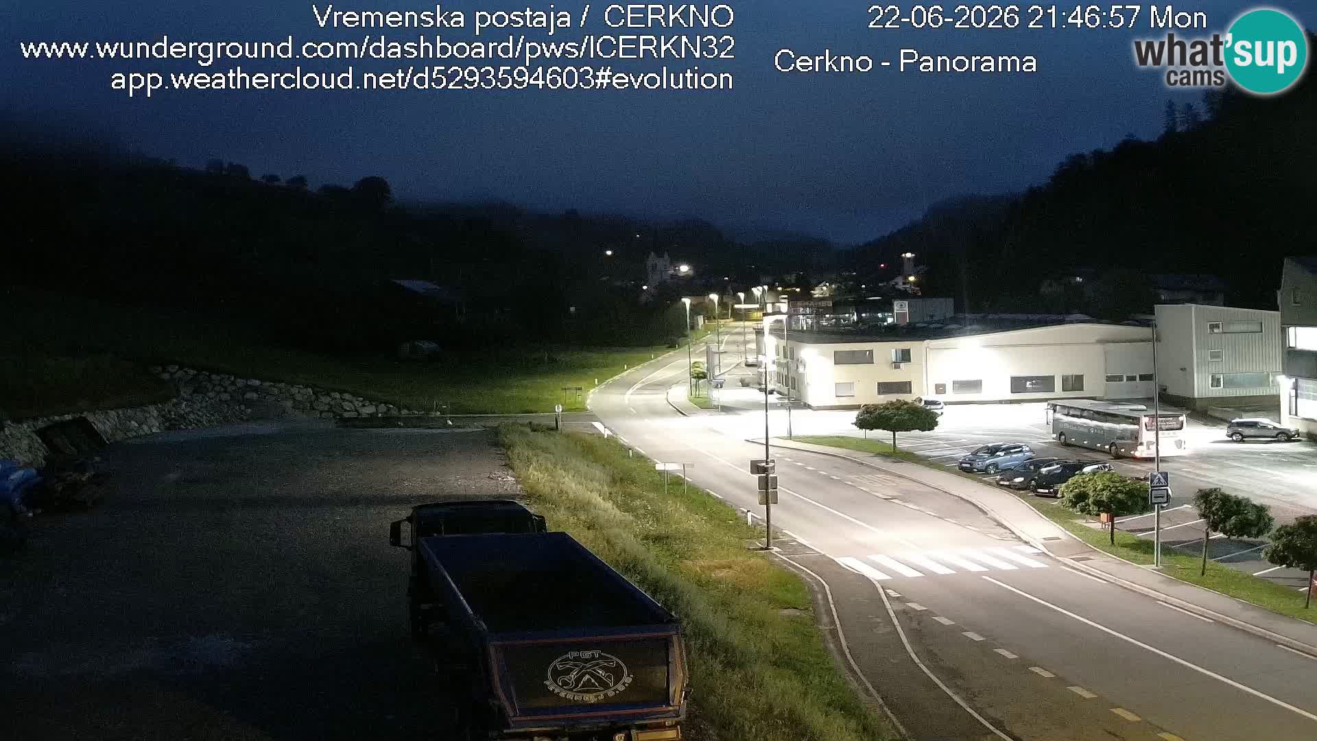 Cerkno ulaz u grad – Kamera uživo