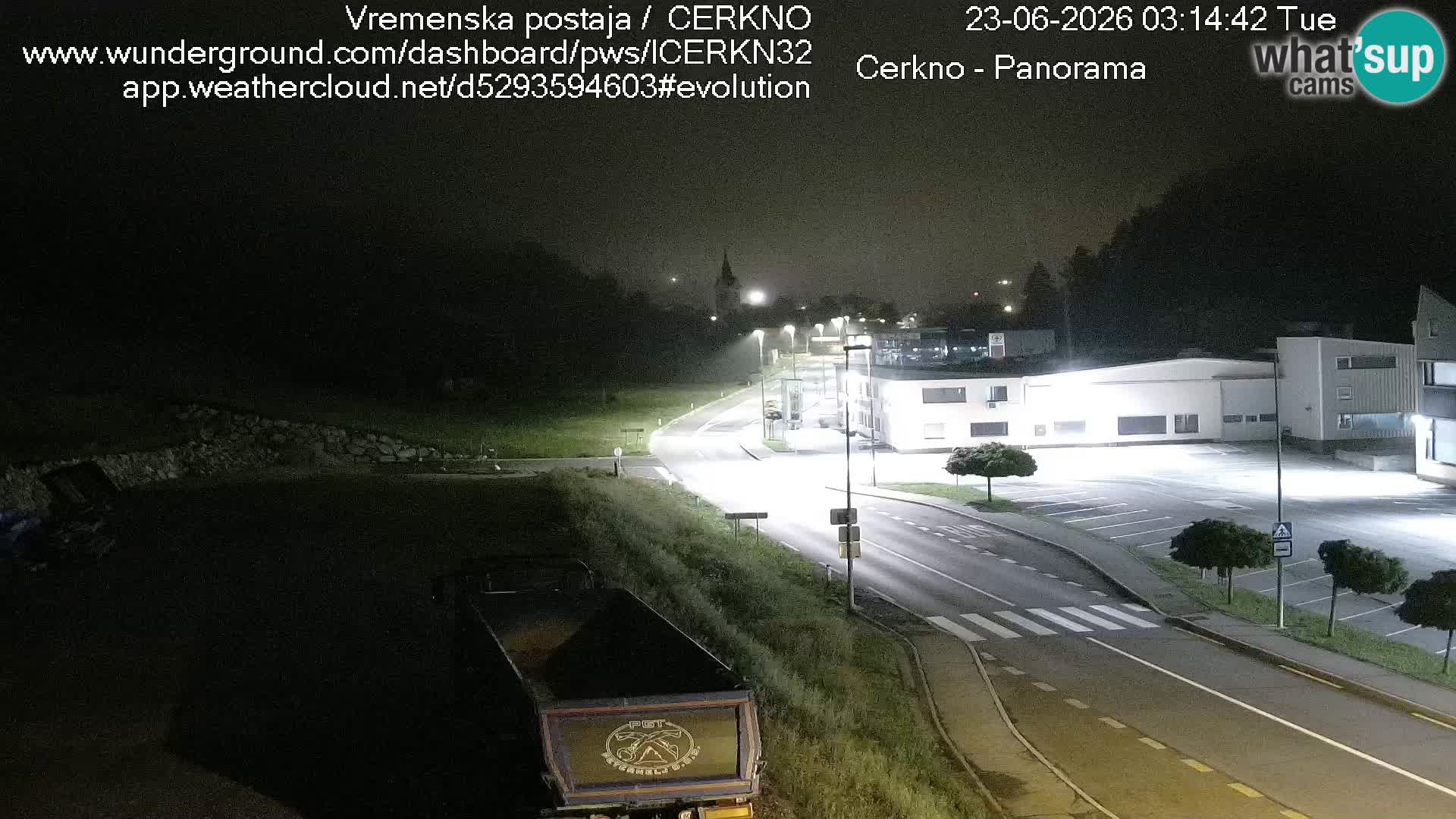 Cerkno Stadteingang Live-Webcam