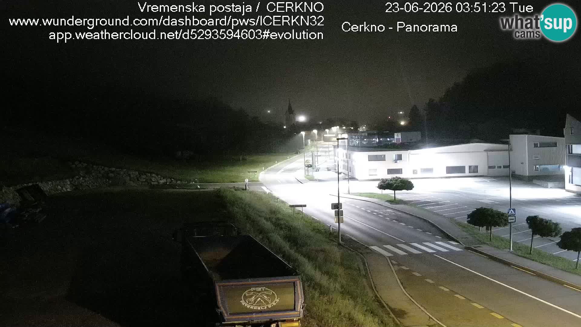 Cerkno Stadteingang Live-Webcam