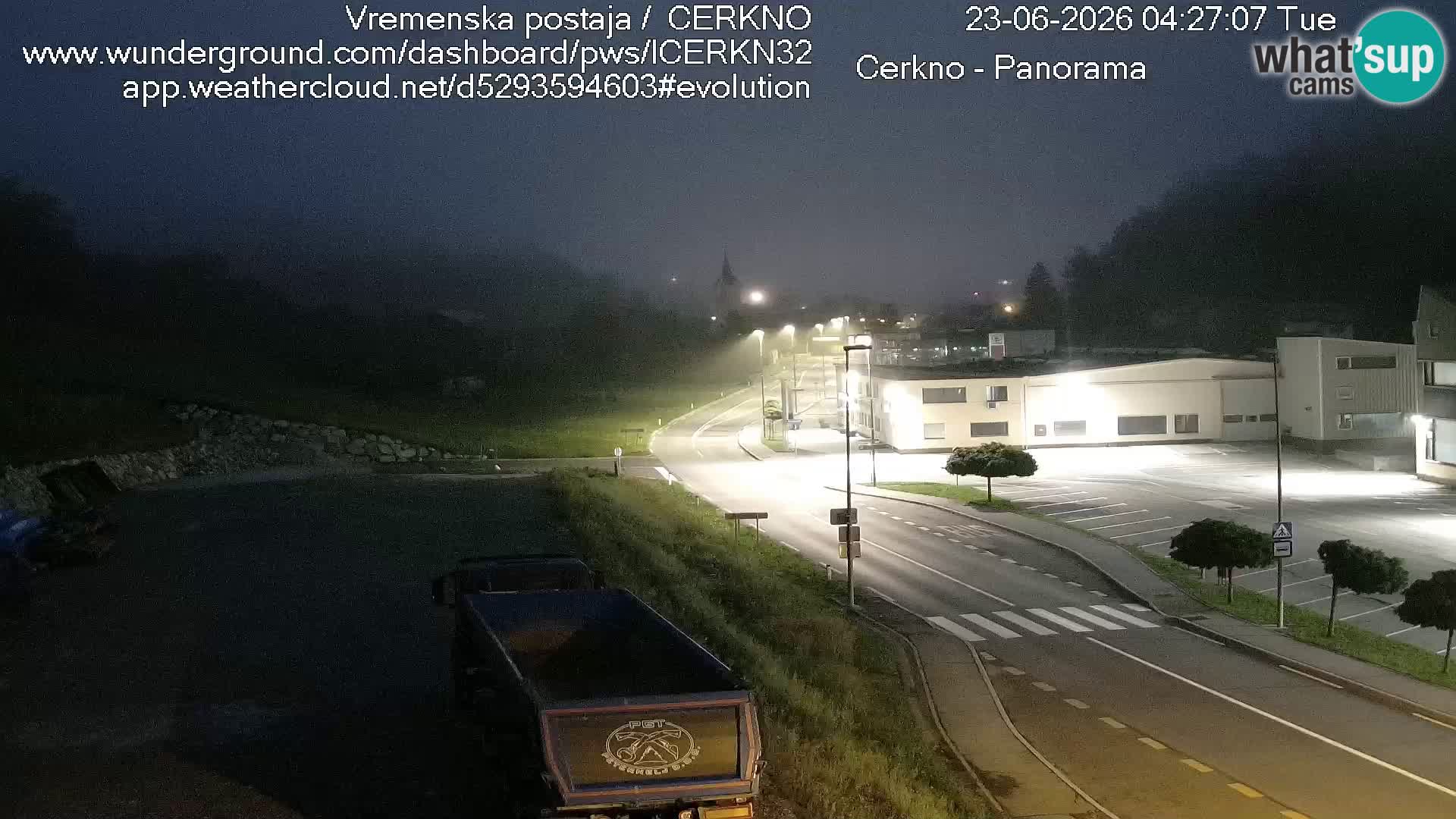 Webcam Ingresso Città di Cerkno
