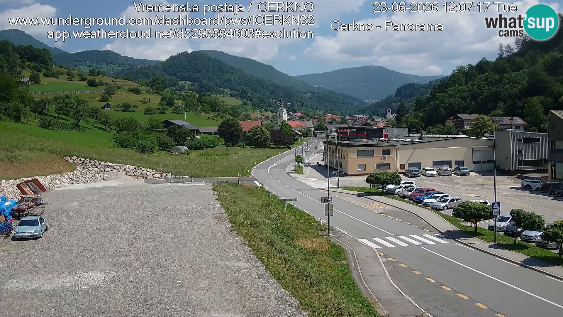 Cerkno vhod v mesto
