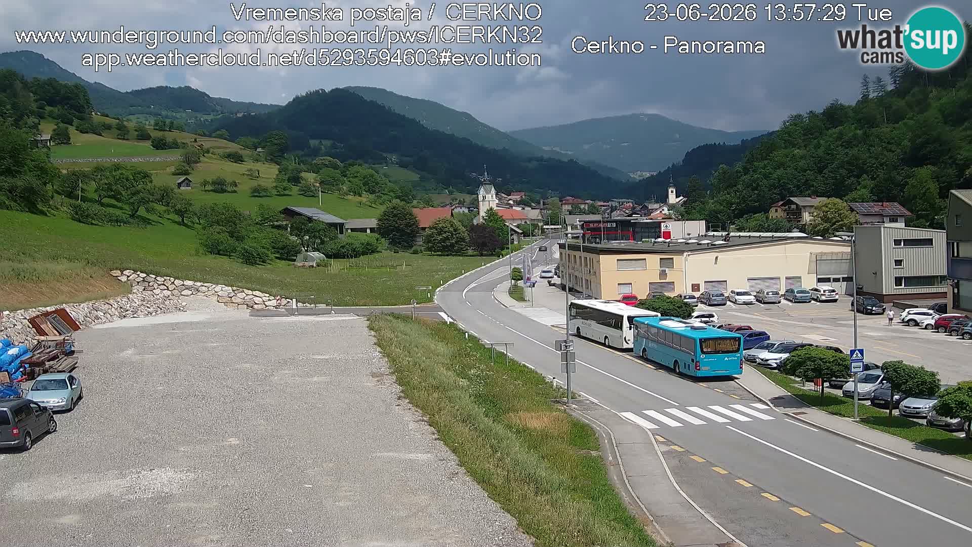 Cerkno vhod v mesto