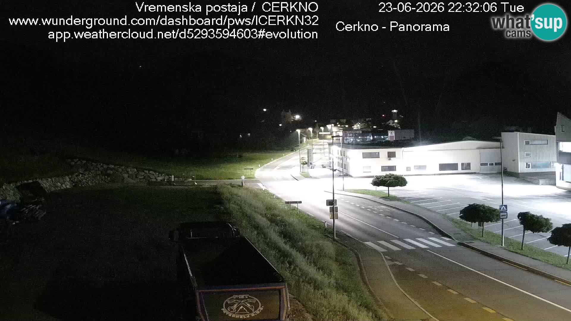Cerkno Stadteingang Live-Webcam
