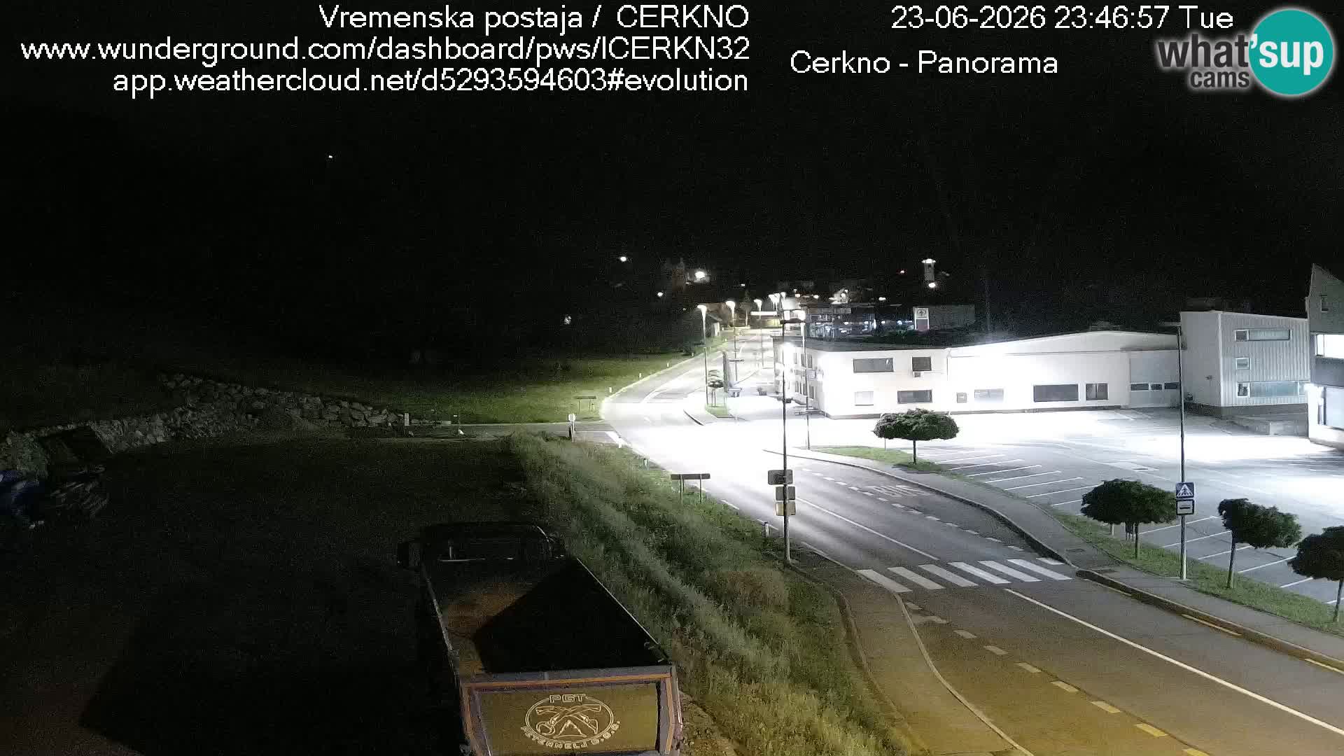 Cerkno ulaz u grad – Kamera uživo