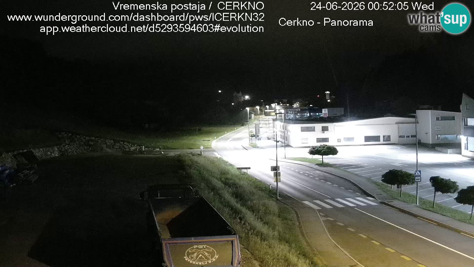 Cerkno ulaz u grad – Kamera uživo