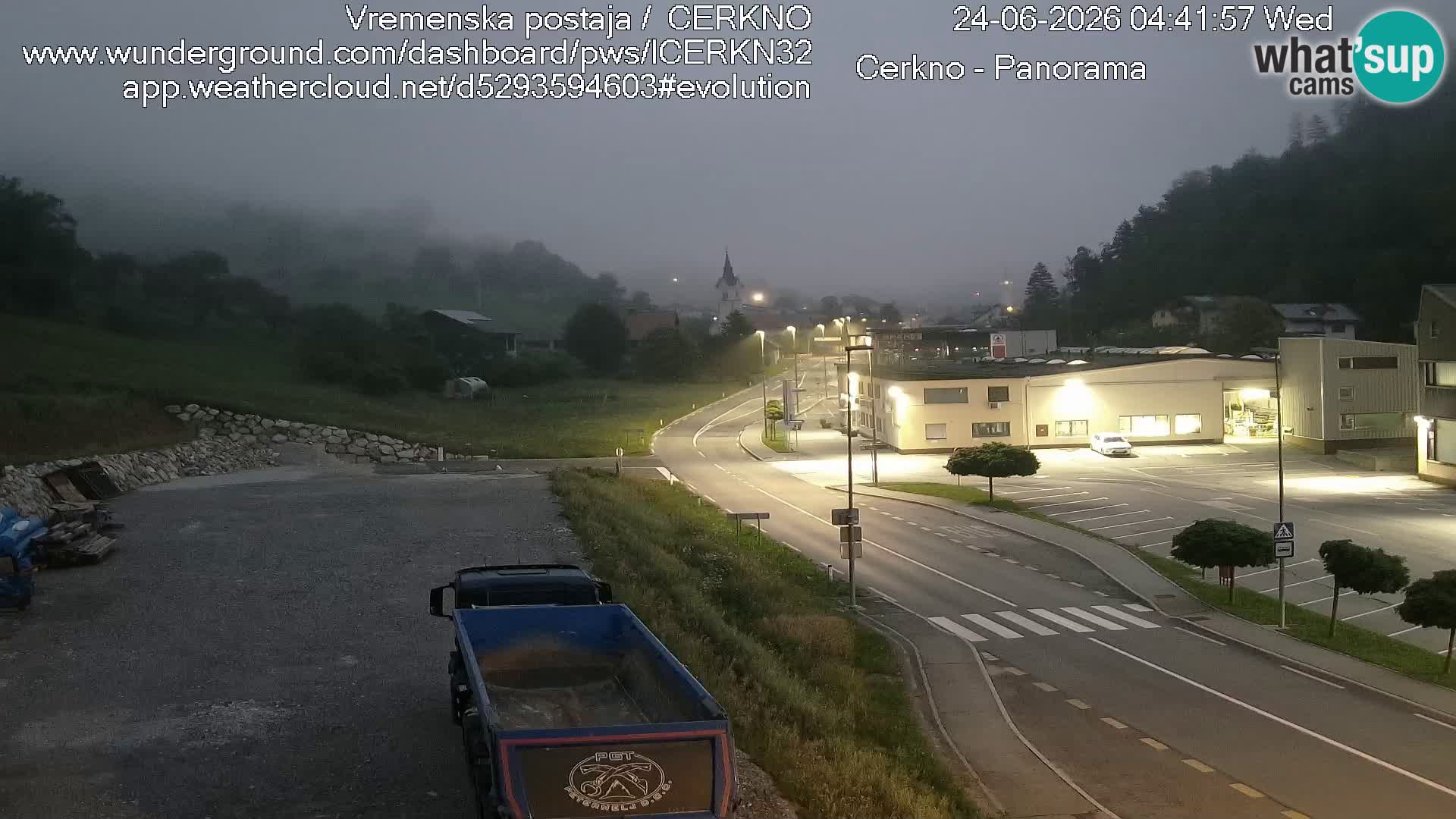 Webcam Ingresso Città di Cerkno