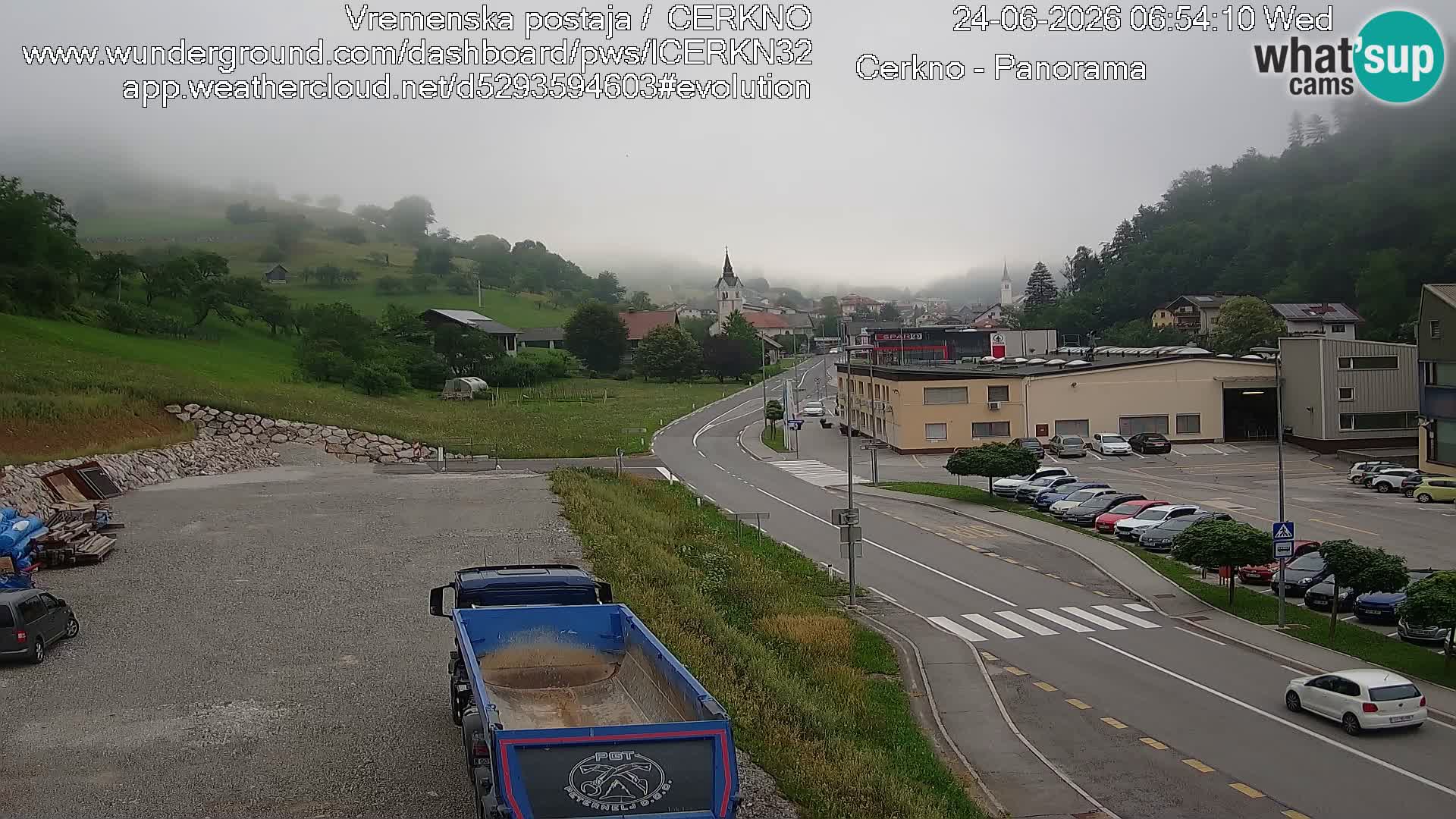 Cerkno Stadteingang Live-Webcam