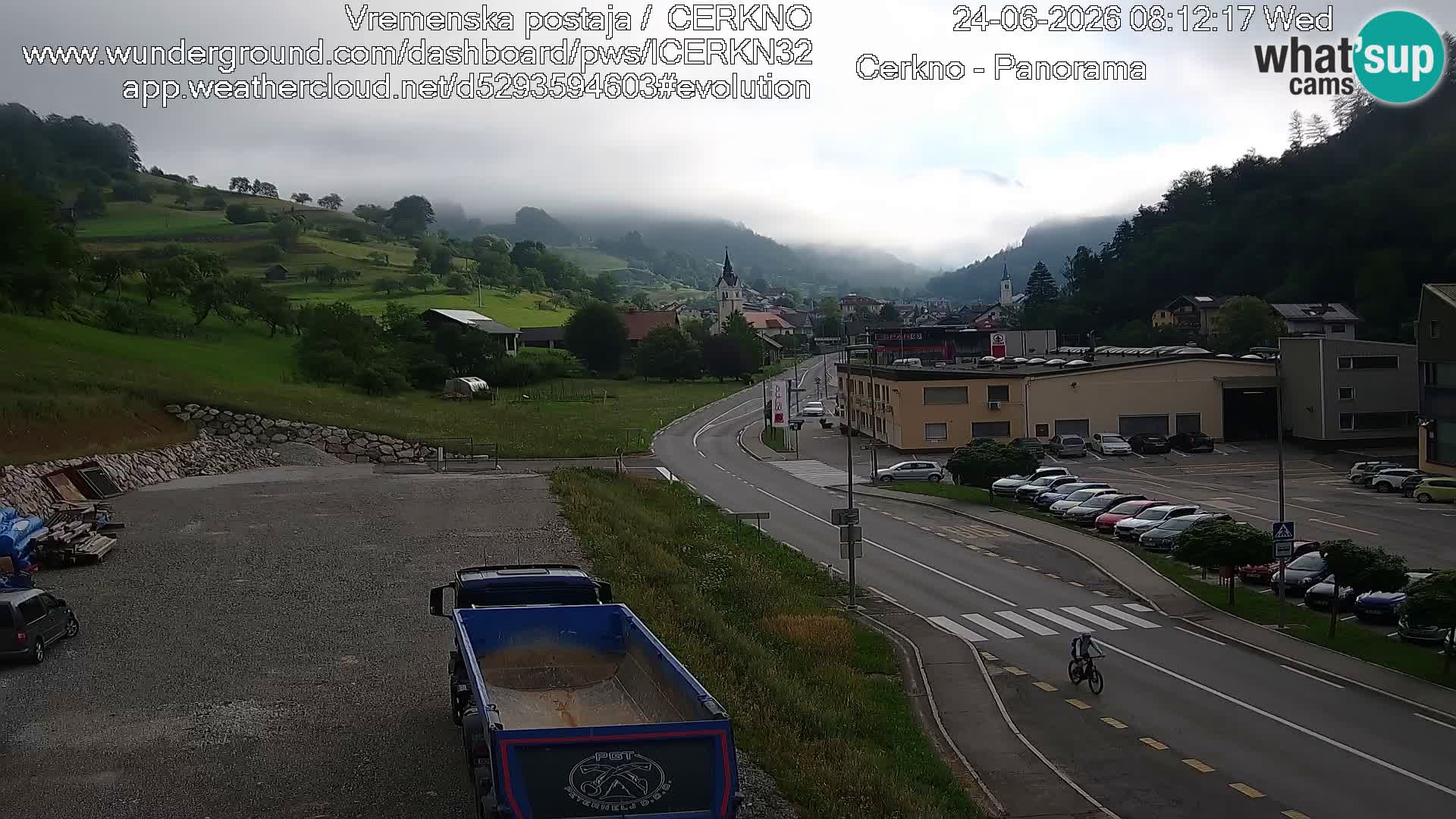 Cerkno Stadteingang Live-Webcam