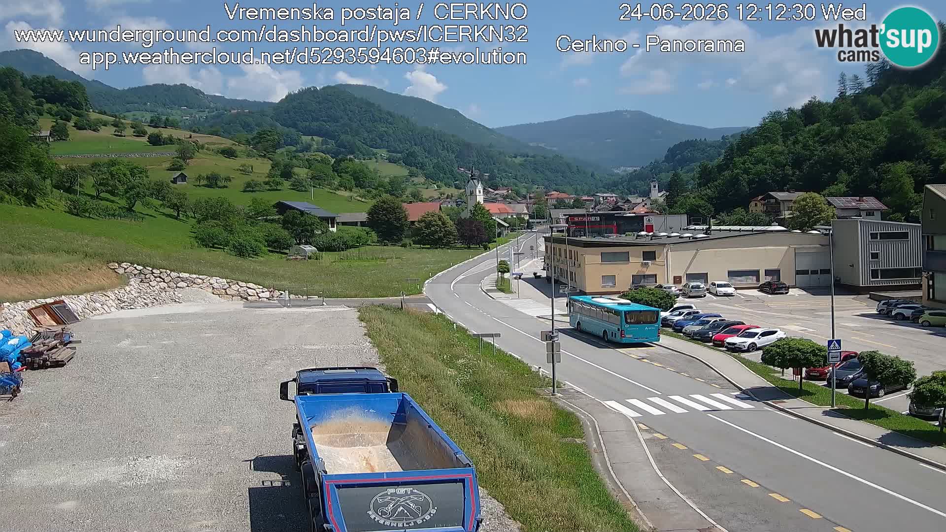 Cerkno vhod v mesto