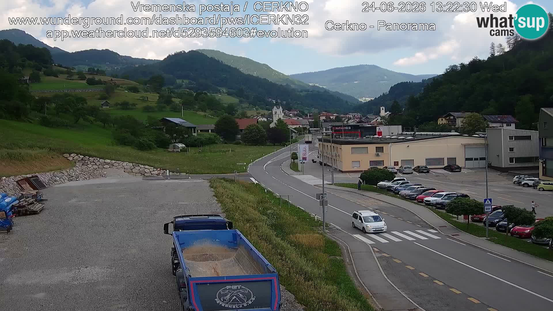 Cerkno vhod v mesto