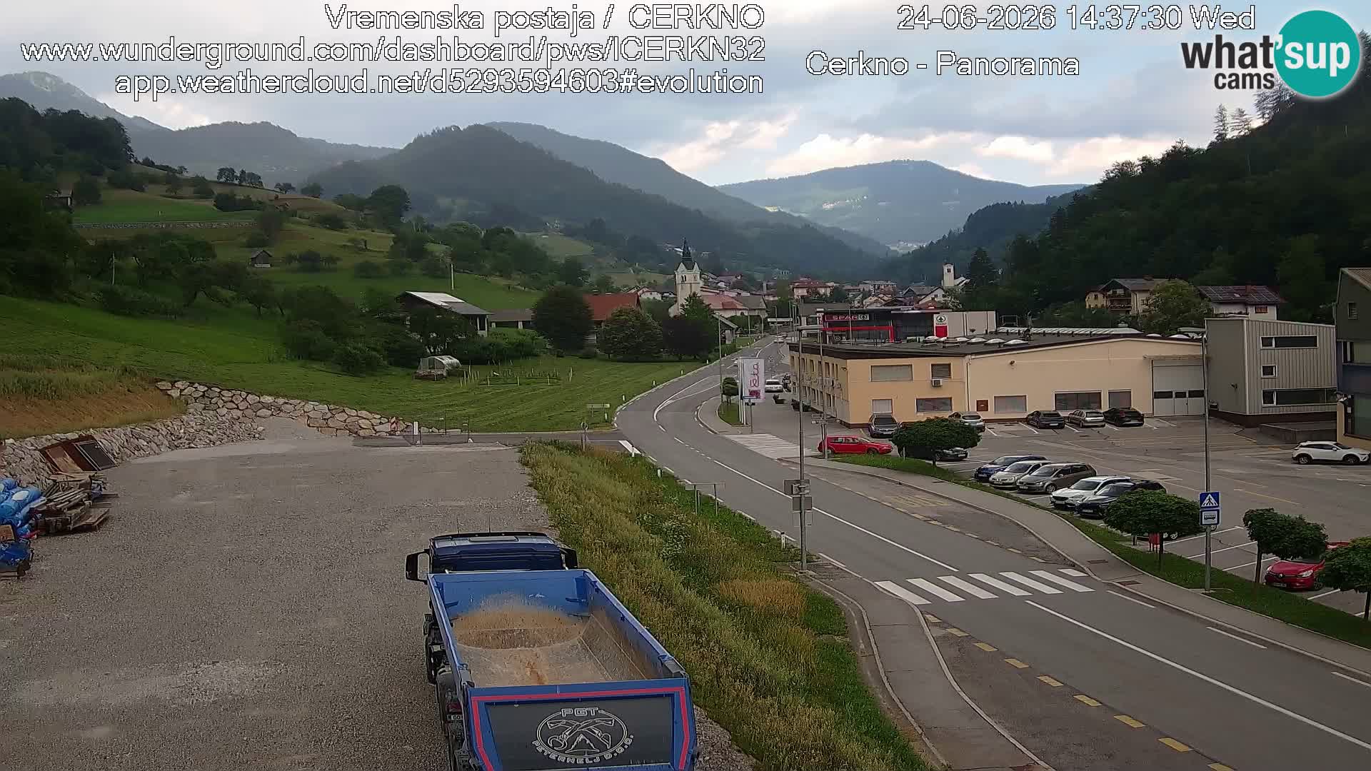 Cerkno vhod v mesto