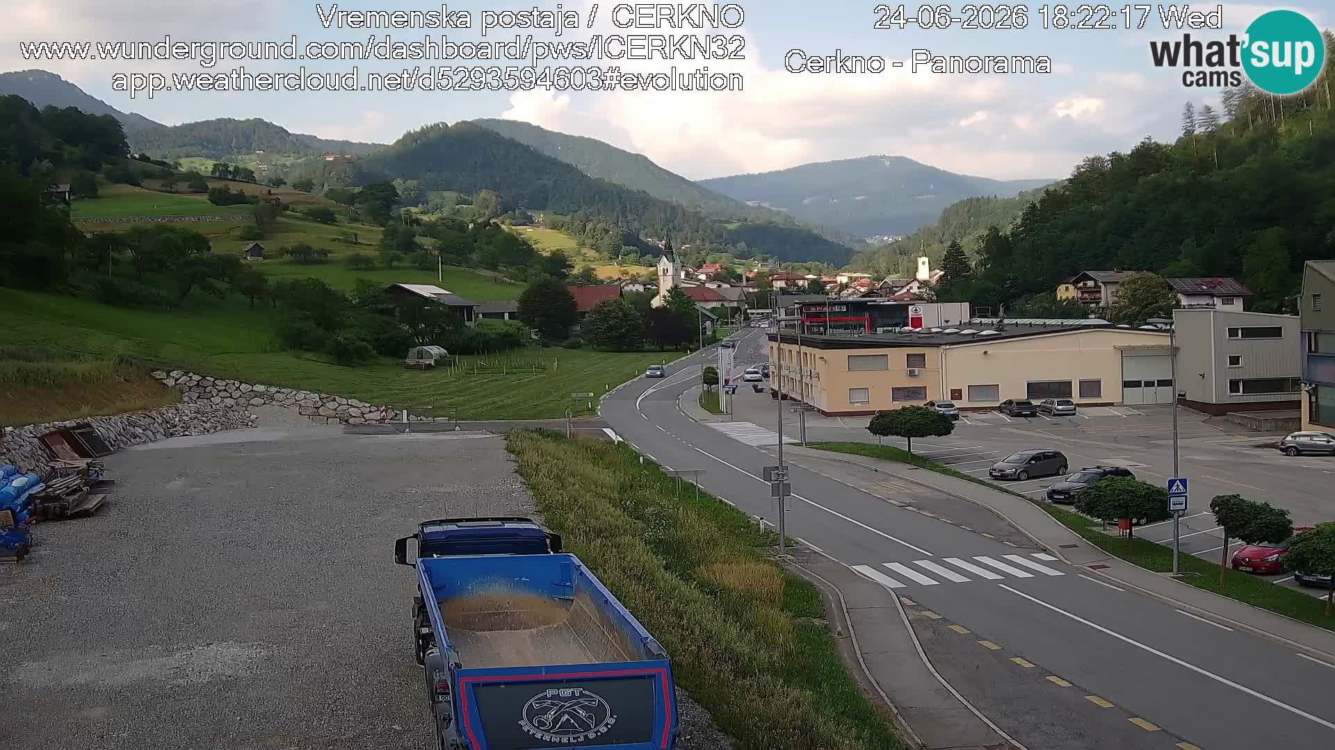Cerkno vhod v mesto