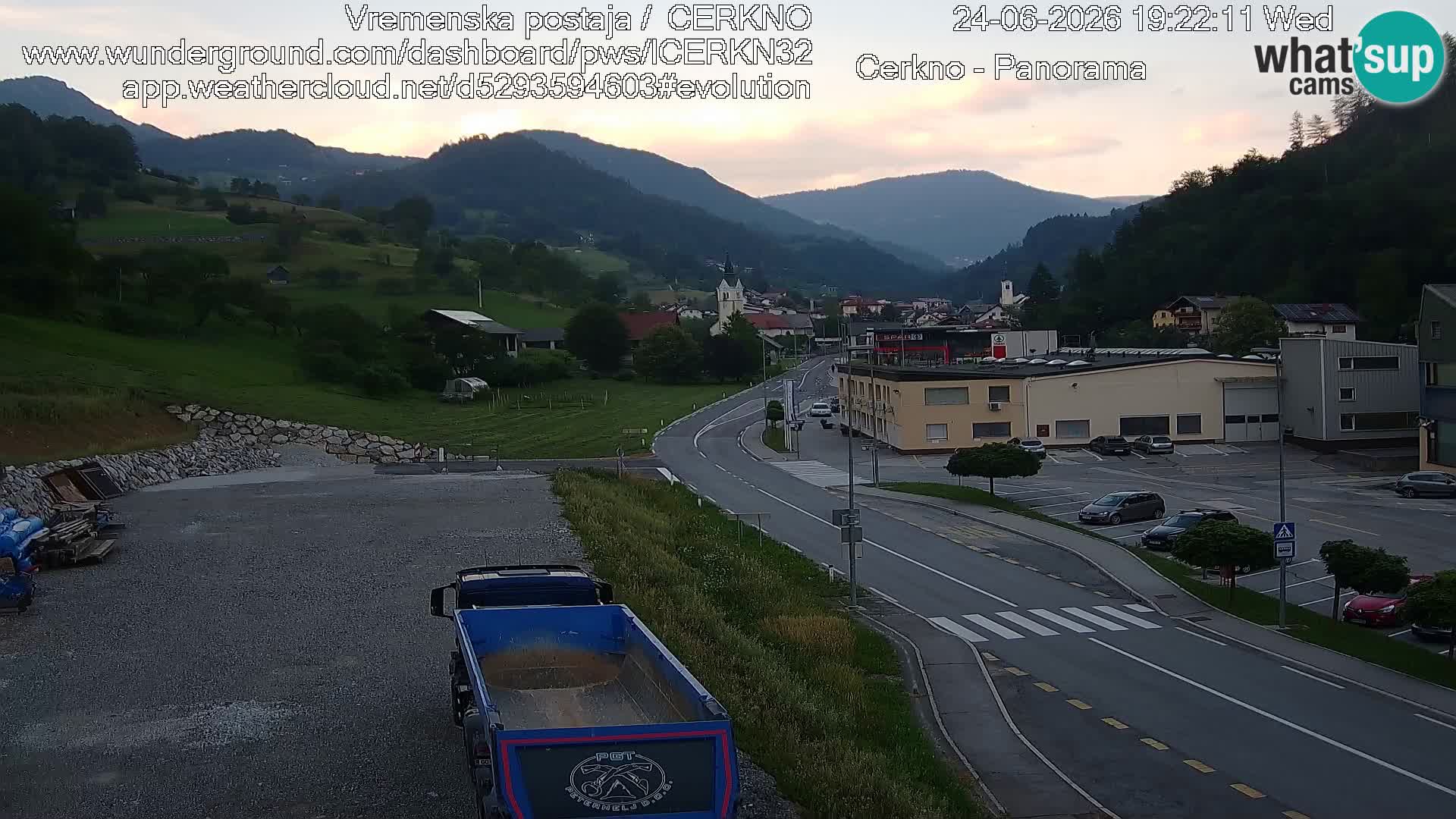 Webcam Ingresso Città di Cerkno