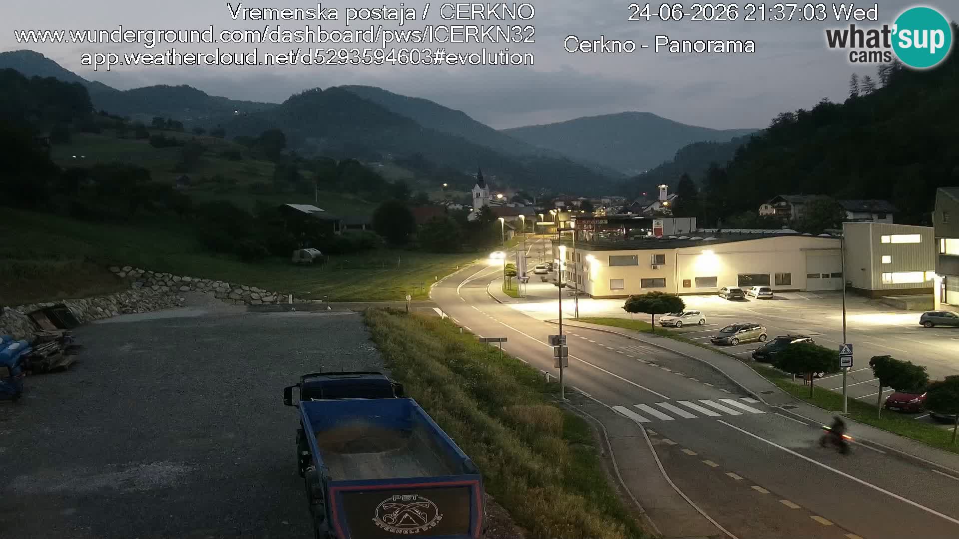 Webcam Ingresso Città di Cerkno
