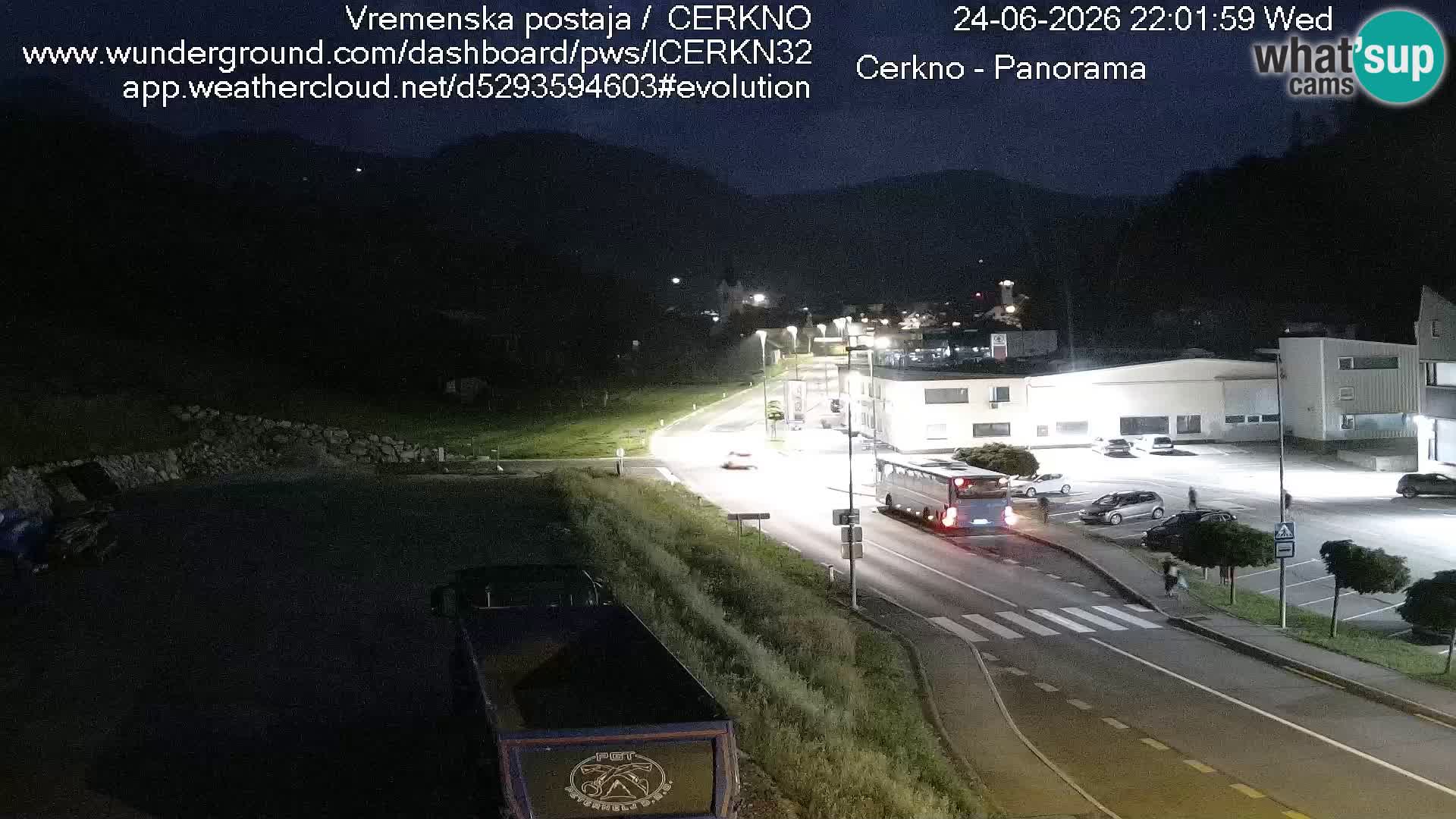 Cerkno Stadteingang Live-Webcam
