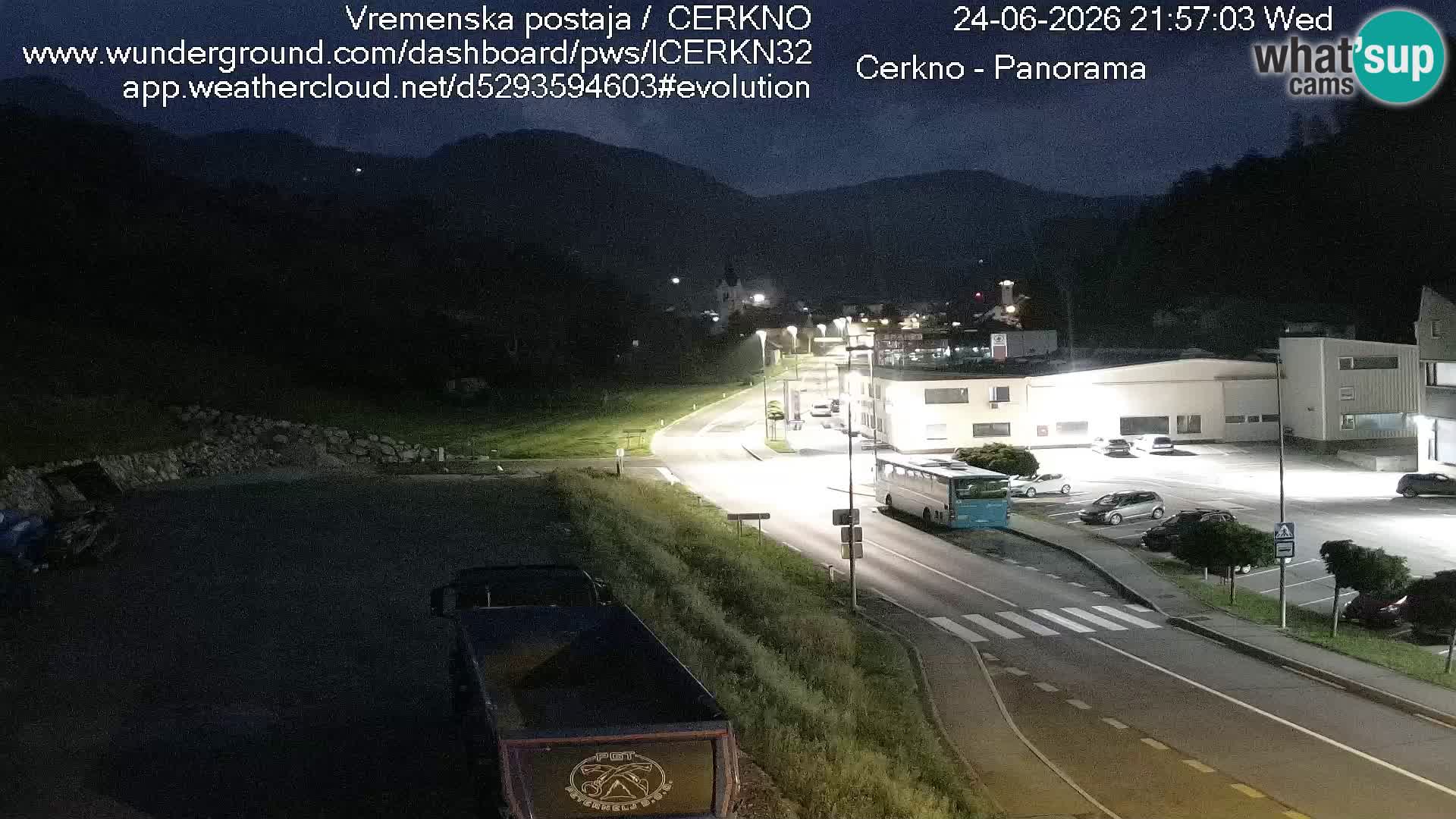 Cerkno Stadteingang Live-Webcam