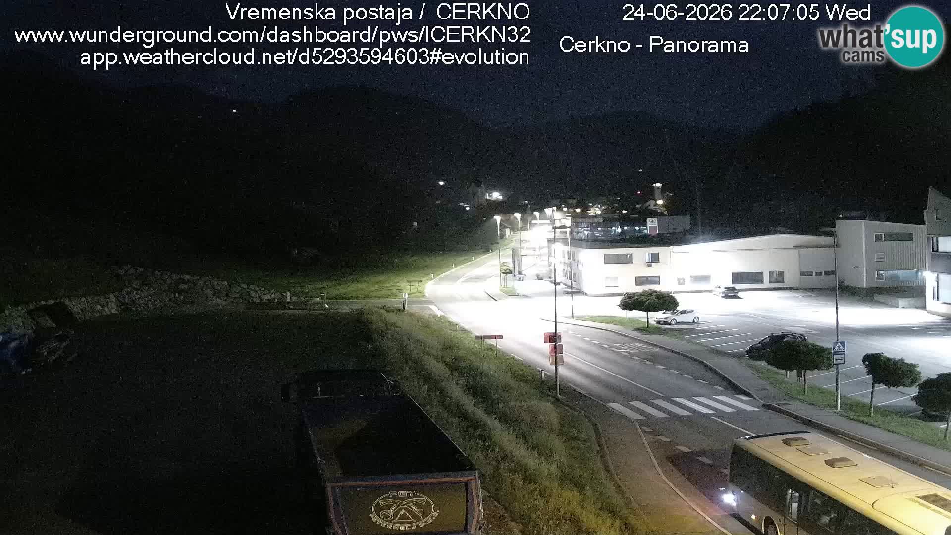 Cerkno ulaz u grad – Kamera uživo
