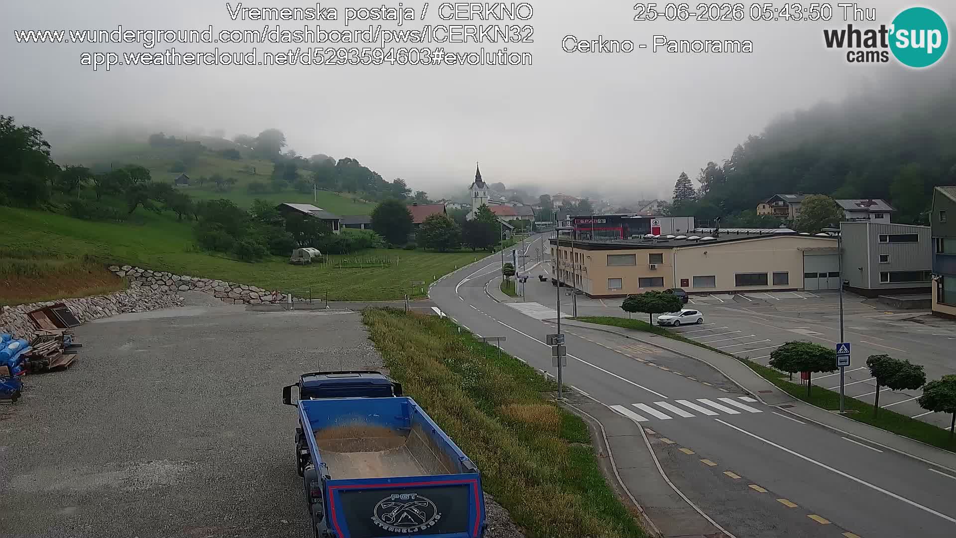 Webcam Ingresso Città di Cerkno