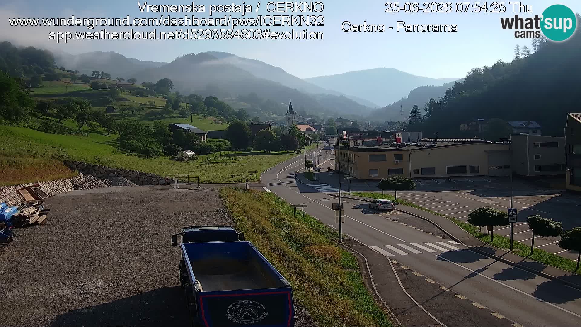 Webcam Ingresso Città di Cerkno