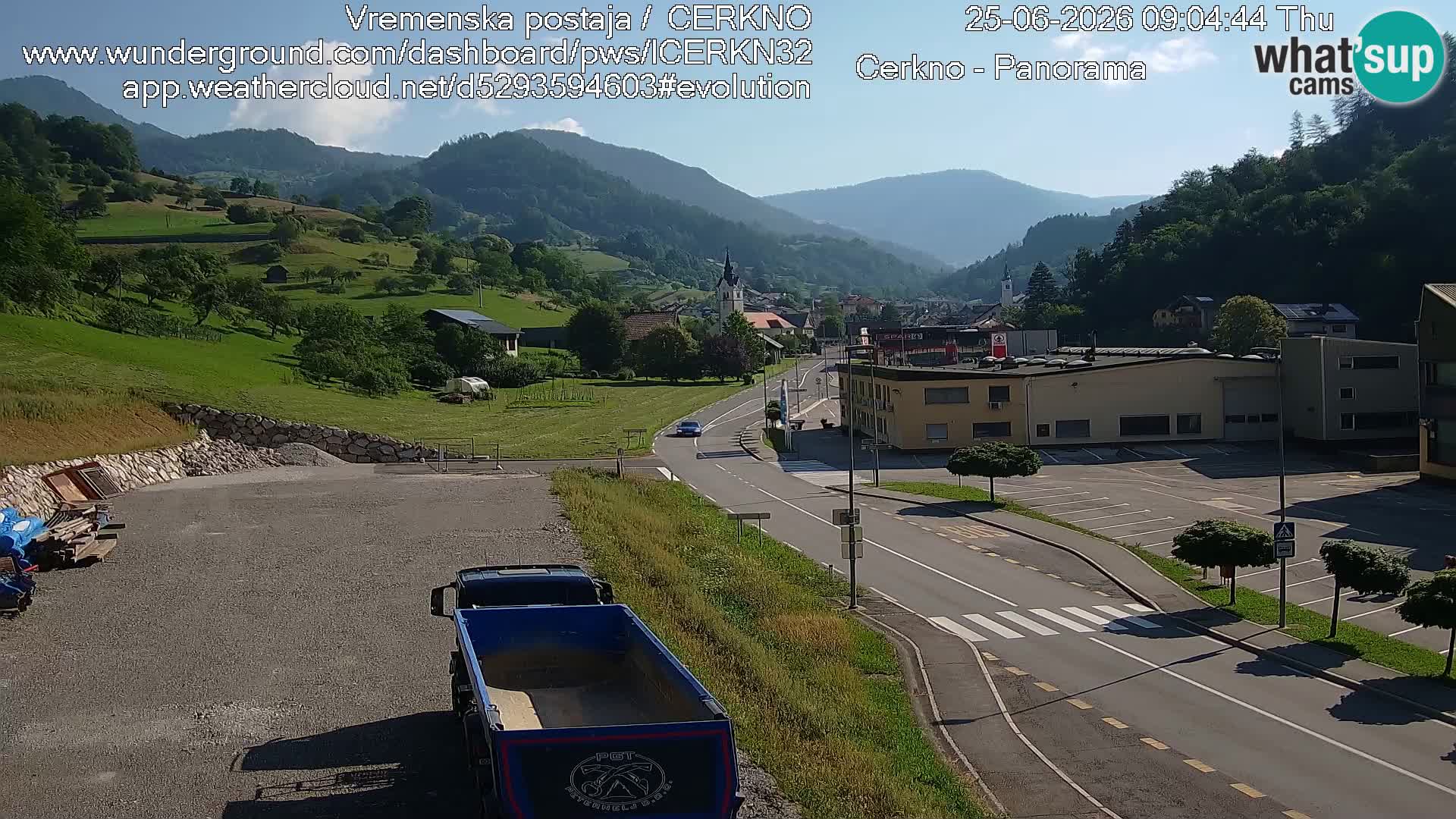 Webcam Ingresso Città di Cerkno