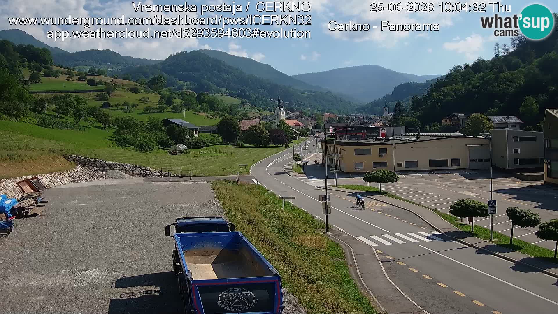 Cerkno Stadteingang Live-Webcam