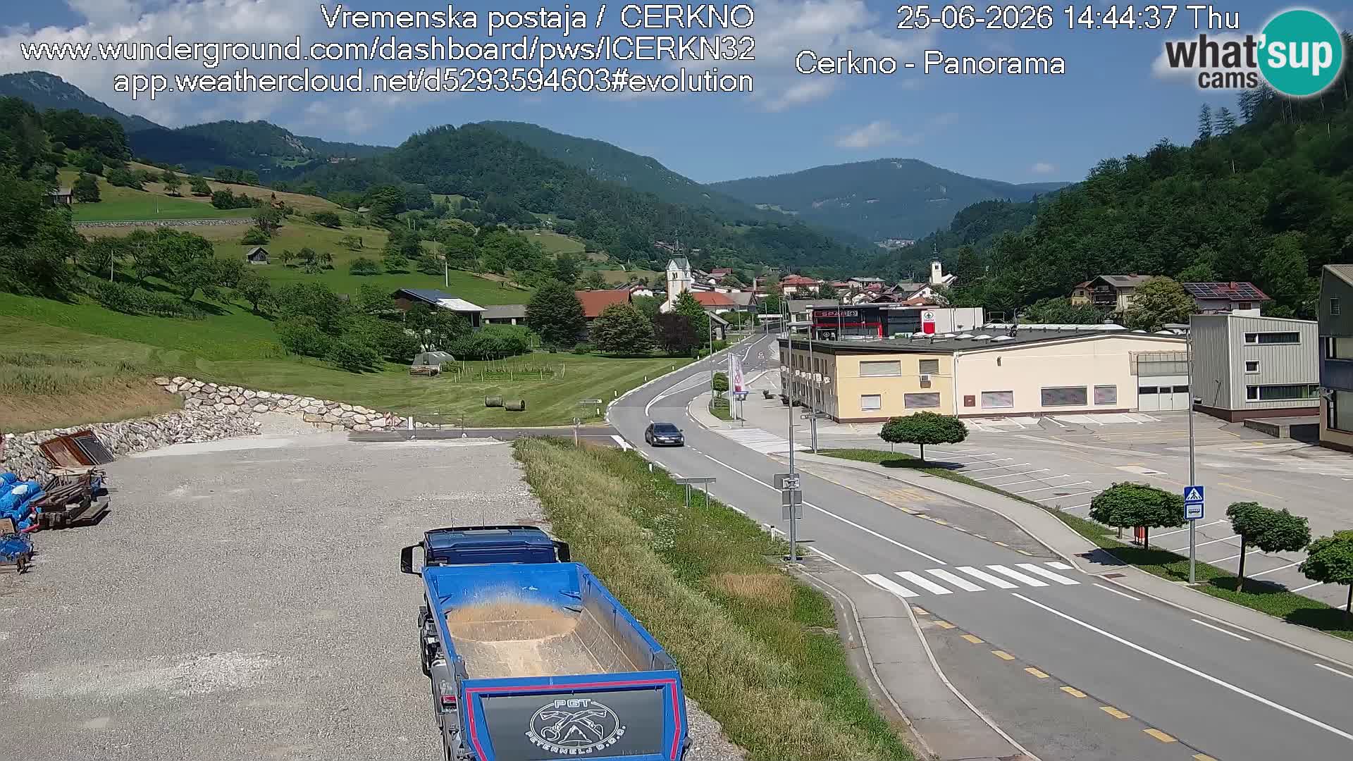 Cerkno vhod v mesto