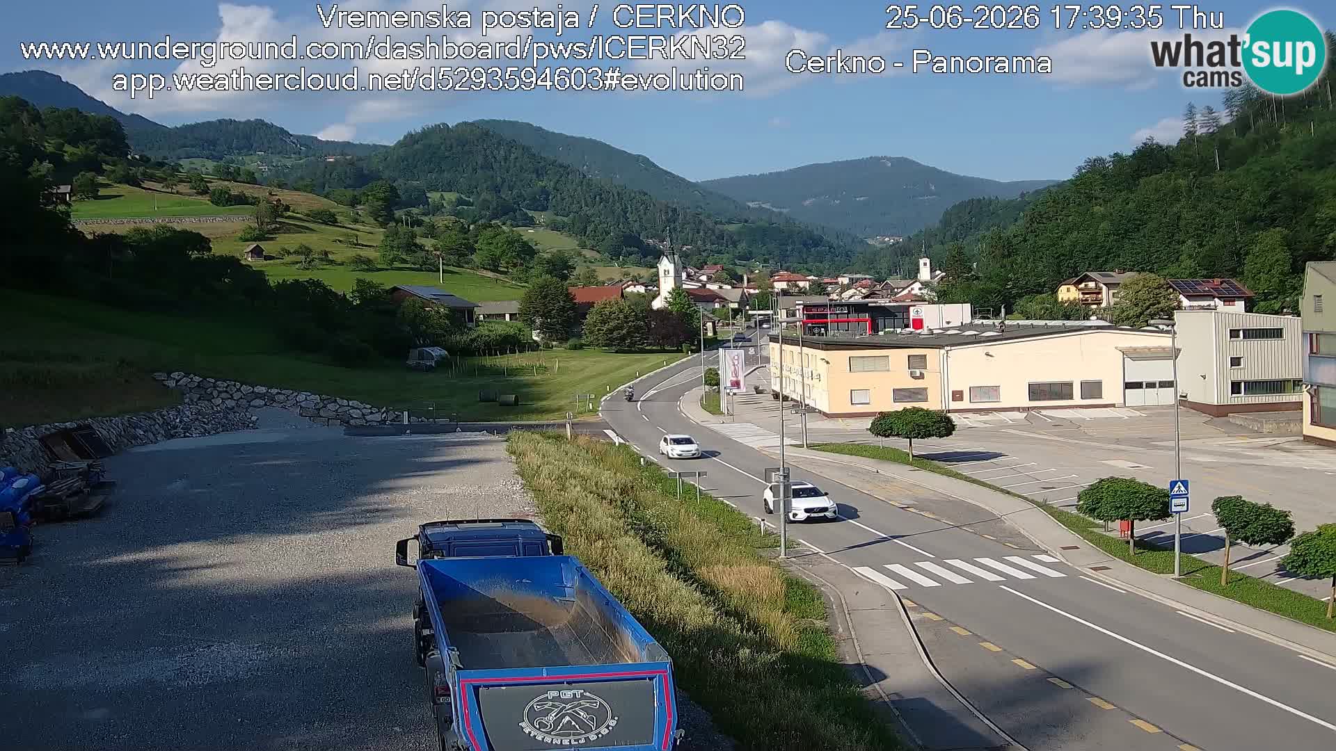 Webcam Ingresso Città di Cerkno