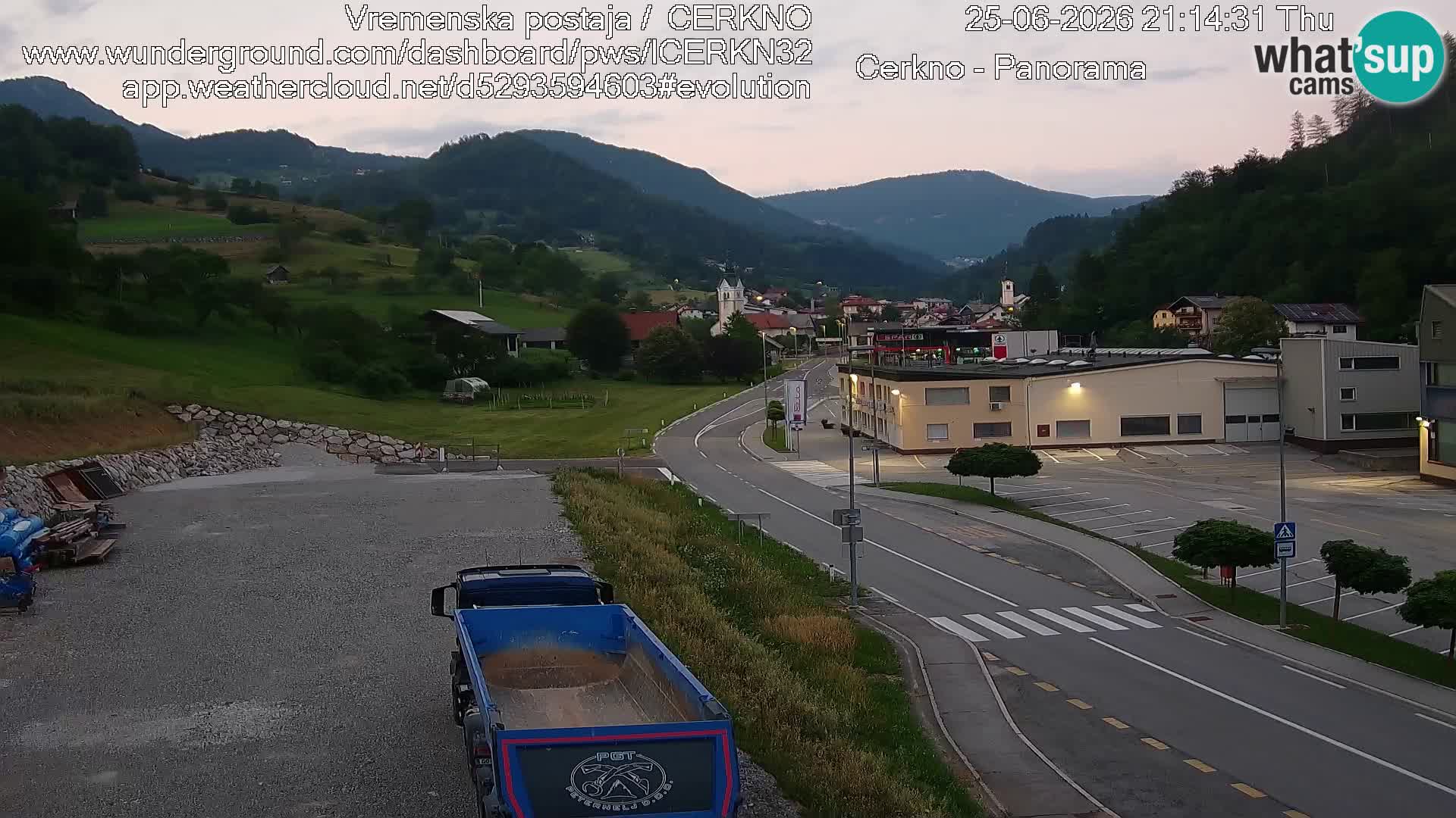 Webcam Ingresso Città di Cerkno