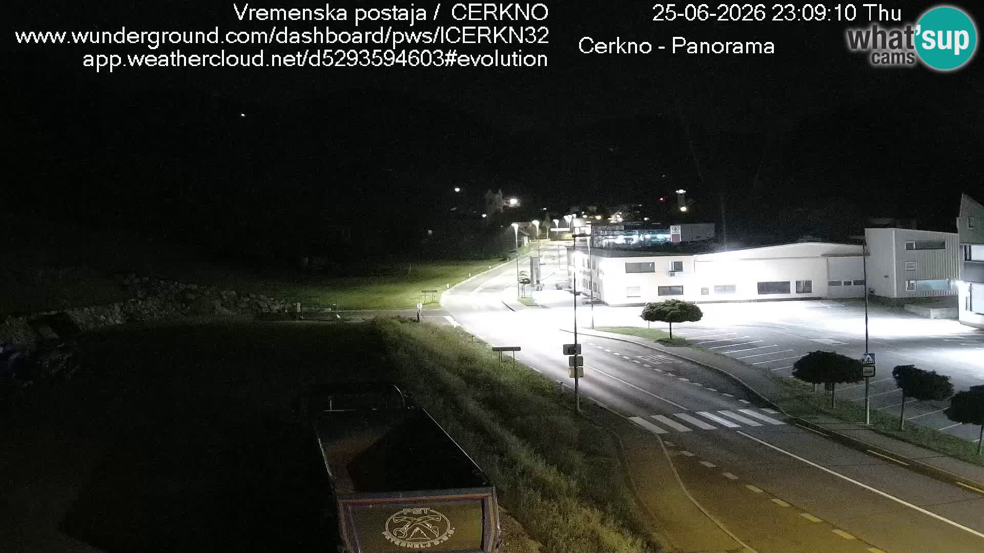 Cerkno ulaz u grad – Kamera uživo