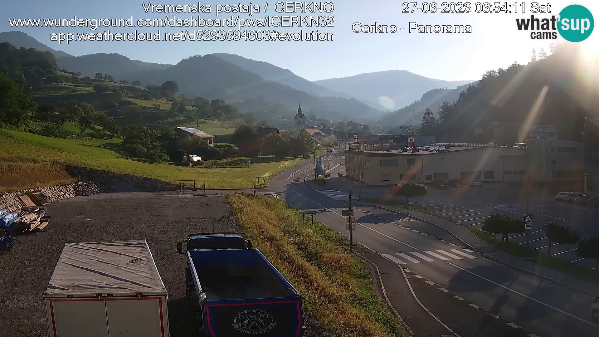 Webcam Ingresso Città di Cerkno